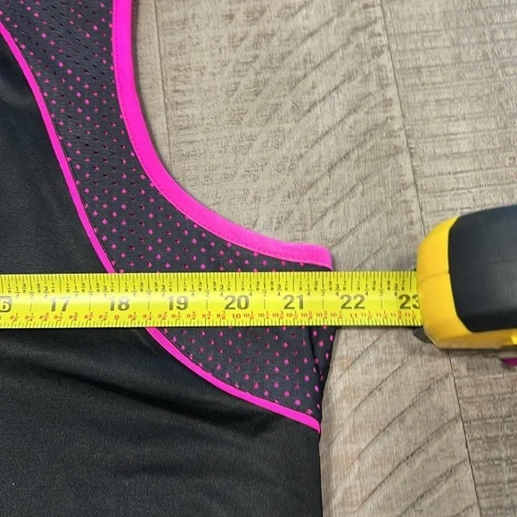 Tail Louisa Sleeveless Mini Mock Golf Shirt SUGAR RUSH with coordinating skort. - Picture 12 of 12